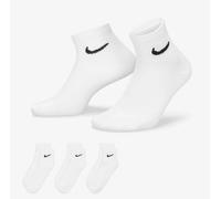 SX7677-100 Nike Calcetines Ligeros (Paquete de 3) Colorido Unisex Sport Fit