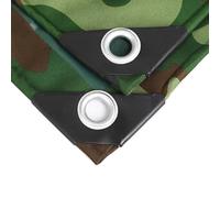 SXBHDM Lona Impermeable Resistente, Cubierta de Lona Pequeña para Muebles de Jardín Hoja de Suelo con Ojales 1,2m x 1,5m 1,5m x 1,8m 1,8m x 1,8m 2m x 3m 3m x 3m(1.2x1.2m)