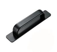 SXBHDM Tirador de puerta de granero autoadhesivo extraíble, tirador de aluminio de para cocina, armario, baño, cajón, puerta de vidrio y puerta corredera(14.8cm)