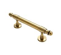 SXBHDM Tirador puerta de granero retro bronce frotado con aceite, orificios ajustables, montaje superficial, para madera, entrada, dormitorio, armario y corredera(50cm)