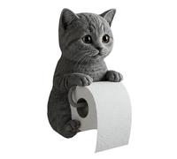 SXDHOCDZ Portarrollos de Papel higiénico con Forma de Gato, Resistente a arañazos, Varios Estilos a Elegir, Ideal para baño, Cocina, decoración del hogar.(B,22 * 16 * 12cm)