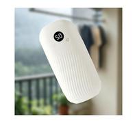 SXDHOCDZ Secadora portátil Plegable, Secadora de Aire Caliente pequeña, Adecuada para autocaravanas.(White,9.8 * 7.5 * 21)