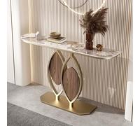 SXDQMX Consola Entrada Recibidor, Consola Entrada, Estructura Robusta, Esquinas Redondeadas, Adecuadas para Salón, Pasillo y Dormitorio(120 cm/47 in)