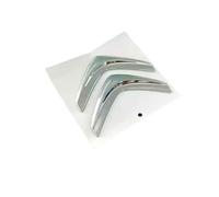 SXDZHK Coche Emblema para Citroen Berlingo 2018-2023, Insignia Pegatina Adhesivo para Maletero Capó Delantero y Trasero Logo de Decoración de Letras Carroceria Reemplazo Accesorios,B-Silver