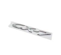 SXDZHK Coche Emblema para Mazda CX-7 2006-2012, Insignia Pegatina Adhesivo para Maletero Capó Delantero y Trasero Logo de Decoración de Letras Carroceria Reemplazo Accesorios,CX-7-Silver