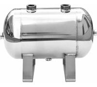 SXEVZOO Depósito de Aire de Acero Inoxidable de 2L 4L 12L 17L 25L 40L 60L, Contenedores Portátiles de Reserva de Gas, para Laboratorio, Fábrica y Taller Mecánico(5L/1.3Gal(A))