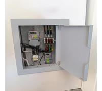 SXEVZOO Panel de Acceso Pequeño con Apertura Hacia Derecha y Puerta Magnética para Pared de 15x20/20x25/30x30/35x55cm Tapa Metálica para Trampilla de Inspección(Grey,20x25cm)