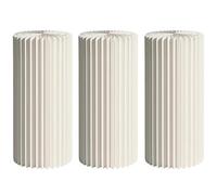 SXEVZOO Pedestales Plegables - 38/58/78/98cm Soporte Cilíndrico de Pedestal Tarta Papel Mesas para Eventos, Inicio, Cumpleaños Centros de Mesa(Height 78cm/3pcs)