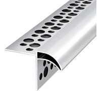 SXEVZOO Tira desviadora de lluvia de aluminio 1~3m largo, línea de goteo de alero de pico de águila de 20 30 50 65mm de ancho para exteriores(Silver-W 50mm,L1.8m/5.9ft)