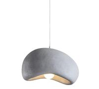 sxfcgs Lámparas colgantes de resina for isla de cocina, estilo Wabi-Sabi, creativas lámparas colgantes con forma de cúpula, decoración del hogar, accesorio de iluminación for comedor.(G a,40CM)