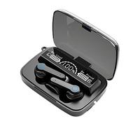 SXFJF Auriculares Inalámbricos Verdaderos Auriculares Bluetooth 5.1 Auriculares Estéreo De Alta Fidelidad Micrófono Incorporado - Pantalla Digital De Tres Pantallas Cancelación De Ruido
