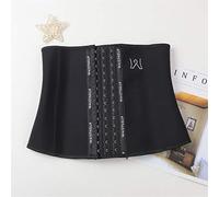 SXFJF Las Mujeres De La Cintura Trainer, Cintura Cinchers Látex Corsé Que Adelgaza Reductora De Reloj De Arena De Gancho Y Ojo De Malla Transpirable De Aire Agujero, para Bajar De Peso,S