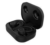 SXFJF TWS Bluetooth V5.1 Auriculares Inalámbricos IPX6 Auriculares A Prueba De Agua A Prueba De Deportes Tiempo De Espera Larga En El Oído Auriculares Estéreo con Micrófono para Correr Y Juegos,Negro