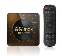 SXGCH Android 13.0 TV Box, G96 MAX Smart Android TV Box con RK3528 Quad-Core 64Bit Cortex-A53 CPU, Soporte 8K HDR 10+/3D/2.4Ghz 5Ghz WiFi 6 /100M Enternet/Bluetooth 5.0,4gb+64gb