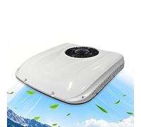 SXHEYUY Aire Acondicionado de Techo 12V/24V para Autocaravana y Caravana - Bajo Ruido, Refrigerante, Blanca
