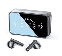 Sxhlseller 144 Auriculares Traductor de Idiomas con Traducción en Tiempo Real, Auriculares Inalámbricos Bluetooth 5.4 con Estuche de Carga de Aplicaciones y Espejo, 3 Modos de Traducción,