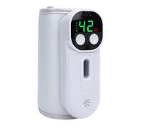 Sxhlseller 18W Calefacción Rápida Calentador de Botellas Portátil para Viajar, Batería de Calentador de Botellas Alimentada para el Hogar Al Aire Libre, Batería de 8000 MAh