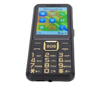 Sxhlseller 2.6 Pulgadas de Ancianos de la Tecla de Iluminación de Emergencia de Ancianos SOS SOS para Seguridad para Personas Mayores (Black)