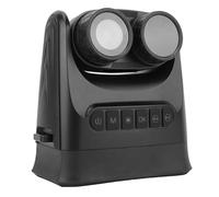 Sxhlseller 4K Binoculares Digitales con Pantalla de Color de 4 Pulgadas, Binoculares de 48MP con Lente de Flip de 180 ° y Zoom Digital 15x para Conciertos de Observación de Aves de (con una Tarjeta