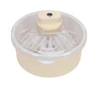 Sxhlseller 4L Ensaladera Eléctrica Lavadora de Verduras y Frutas para | Secador de lechuga portátil, diseño compacto, deshidratador de verduras recargable para comidas familiares
