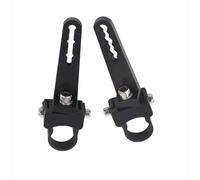 Sxhlseller Abrazadera de Soporte de Montaje en Tubo de 3 Pulgadas, Abrazaderas de Soporte de Barra Antivuelco, Abrazaderas de LED, con Almohadillas de Esponja para Automóviles, Camiones, SUV, (1