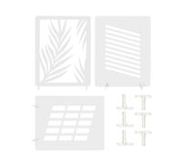 Sxhlseller Accesorios de Fotografía de Producto, Juego de 3 uds., Tableros de Luz y Sombra para Fotografía de Joyería, Material de PVC Duradero, Diseño Compacto (Estilo 4)