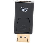 Sxhlseller Adaptador 4K a DisplayPort, Conector Macho a Hembra con Bloqueo de Seguridad, Calidad de Sonido Completa y Modos Duales para Monitor de PC Doméstico y TV