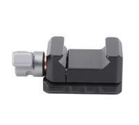 Sxhlseller Adaptador de Abrazadera de Riel de Jaula de Cámara de Aluminio, Liberación Rápida con Orificios para Tornillos de 1/4 y 3/8 de Pulgada para Varios Accesorios, Diseño Liviano, Ideal para