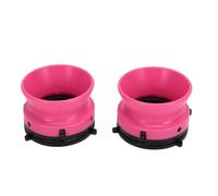 Sxhlseller Adaptador de Concentrador NAB para Grabadora de Cinta de Carrete a Carrete de 10 Pulgadas, Paquete de 2, Concentradores de NAB de Bloqueo para Grabadora de Cinta de (PINK)