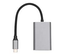 Sxhlseller Adaptador de Gafas 2 en 1 USB C a AR, Carga Rápida PD de 100W, Vídeo 4K 60Hz, Plug and Play, Compatible con RokidXREALRayNeo XR, Gafas AR