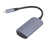 Sxhlseller Adaptador de Gafas USB C a AR, Adaptador de Carga y Reproducción con Salida de Vídeo 4K 60 Hz, Carga PD65W, para Xreal Nreal RayNeo XR One AR