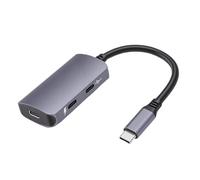 Sxhlseller Adaptador de Gafas USB C a AR, Concentrador de Gafas AR, Carga PD 100W, Salida de Vídeo 4K 60Hz para, Transmisión de Señal Estable