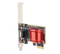 Sxhlseller Adaptador de Red PCIe Tarjeta LAN Ethernet de Velocidad Superior Corrección de Errores de Detección Automática para una Transmisión Rápida de Datos