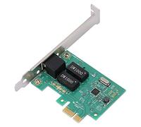 Sxhlseller Adaptador de Tarjeta de Red PCIe Gigabit Ethernet con Chipset Realtek RTL8111E, Interfaz LAN RJ45, Adaptador con Cable de Alta Velocidad 10/100/1000Mbps para Computadora de