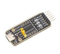 Sxhlseller Adaptador USB a UART TTL Interfaz Tipo C Chip CH343G Módulo Convertidor en Serie de 6 Mbps 6PN con Protección contra Sobretensión para Mac