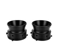 Sxhlseller Adaptadores de Concentrador Nab para Grabadoras de Cinta de Carrete a Carrete de 10 Pulgadas, Construcción de ABS, Bloqueo Seguro, Alineación Precisa, Fácil Instalación, Paquete (Black)