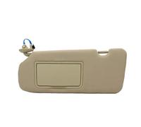 Sxhlseller Ajuste Automático para Reemplazo de Visera Solar Lado Izquierdo del Conductor con Espejo de Maquillaje para 2017-2022 Calidad OEM Construcción Duradera Beige 1 Unidad
