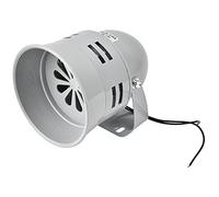 Sxhlseller Alarma Impulsada por Motor Eléctrico de 40 W, Sirena Fuerte de 120 DB para Vehículos de Transporte de Fábrica con ángulo Vertical Ajustable, Construcción de Metal y Resina ABS AC220 V