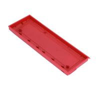 Sxhlseller Alcivicura de Teclado de Aleación de Aluminio para el Teclado de Juegos Mecánicos Adaptables para woot60he- Diy Entusiastas de la Instalación de la Instalación Incluido (rojo)