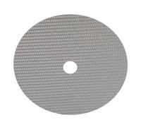 Sxhlseller Alfombrilla de Sintonización de CD de Fibra de Carbono, Baja Tasa de Distorsión, Mejora la Calidad del Sonido para Reproductor de CD HIFI (SILVER)