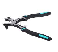 Sxhlseller Alicates Multifuncionales con Extractor de Clavos, Cabeza de Martillo y Pelacables, Acero CRV, Ergonómico para Proyectos Eléctricos, Carpintería, Plomería y Bricolaje