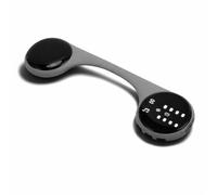 Sxhlseller Altavoz de Almohada para Dormir, Conducción de Huesos Ayuda para Dormir con Ruido BlancoBajo, Bluetooth Portátil Debajo del Altavoz con Pantalla LED (Grey)