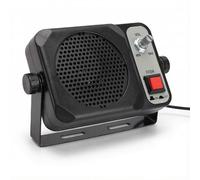 Sxhlseller Altavoz Externo para Radio CB y Radioaficionado, Resistente con Amplificador y Filtro de Ruido, Conector de 3,5 Mm