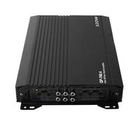 Sxhlseller Amplificador Estéreo para Coche de 4 Canales |Amplificador de Potencia de Aleación de Aluminio con Fusible de Seguridad para Altavoces