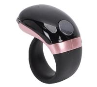 Sxhlseller Anillo de Contador Inteligente, Contador Electrónico Multifuncional de Llave Grande con Pantalla Giratoria, para Rutinas Diarias de Ejercicios de Trabajo con Sincronización de (Oro Rosado)