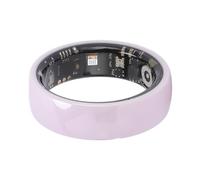 Sxhlseller Anillo Inteligente con Seguimiento Preciso de Pasos, Diseño Cerámico 5ATM IP68, Carga Magnética para Control de Acceso Fitness para Empresarios y (Tamaño 10 (ID 19,8 mm/0,78 pulg. C 62,1
