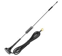 Sxhlseller Antena, 433MHz Módulo Inalámbrico 10dBi Alta Ganancia 31cm Antena de Metal Módulo Inalámbrico Antena de Succión Magnética SMA Macho