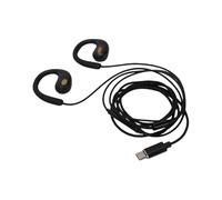 Sxhlseller Auriculares con Gancho para La Oreja con Cable Tipo C con Conducción de Aire, Auriculares con Cable Estéreo HiFi de Diseño Abierto, Deportivos con Micrófono con Cancelación de Ruido para
