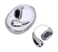 Sxhlseller Auriculares de Traducción Bluetooth Bidireccionales |Traductor en Tiempo Real de 144 Idiomas para Viajes de Negocios, 4 Modos, Estéreo de Alta Fidelidad, Ajuste Ergonómico (Plata Blanca)