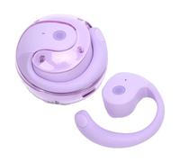 Sxhlseller Auriculares Inalámbricos de Traducción, 144 Idiomas Bluetooth 5.4 |Gancho para la Oreja Estéreo HiFi para Viajes, Uso Comercial en Espera de 60 Días (Purple)